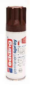 edding 5200 permanent spray - 200 ml - mat - chocoladebruin