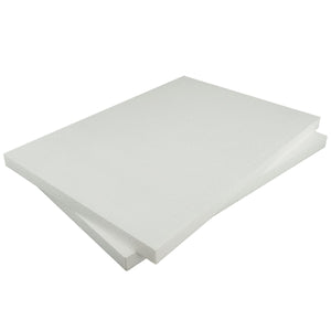 Piepschuim plaat - 50x30x2 cm