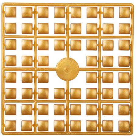 Pixelmatje XL - goud 560