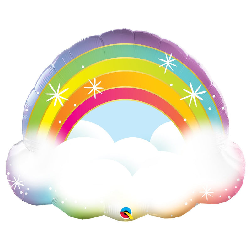 Folie ballon 81 cm - regenboog