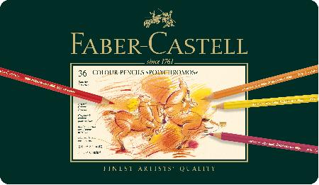 Faber-Castell Polychromos kleurpotloden - 36 stuks