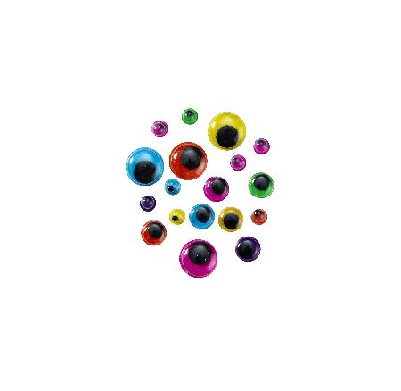 Wiebelogen - 92 stuks - 5, 8 en 12 mm - kleurenmix