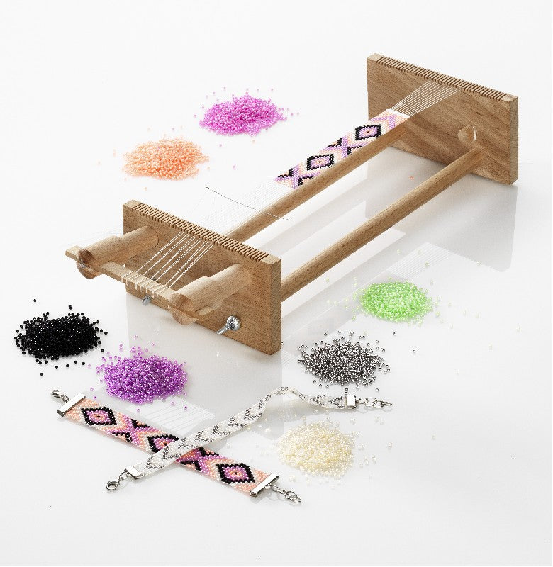 Weefraam set - inclusief kralen en accessoires