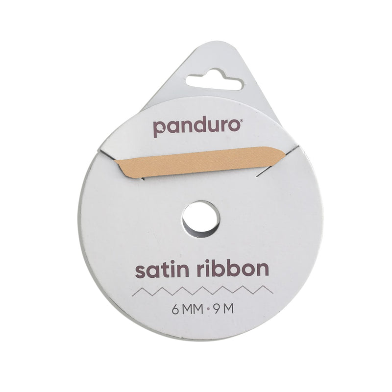 Satijnlint - 6 mm - zand