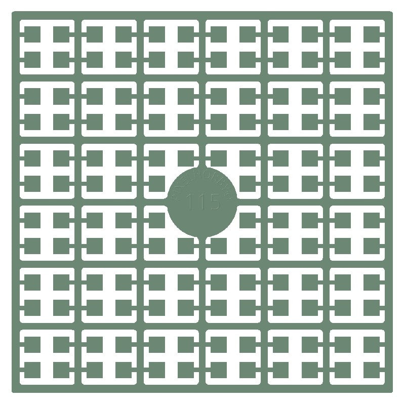 Pixelmatje - antiekgroen 115