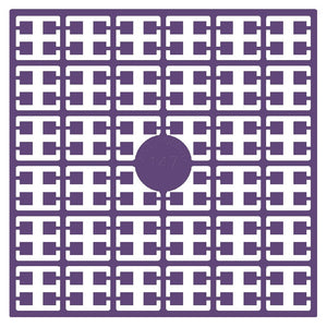 Pixelmatje - violet donker antiek 147