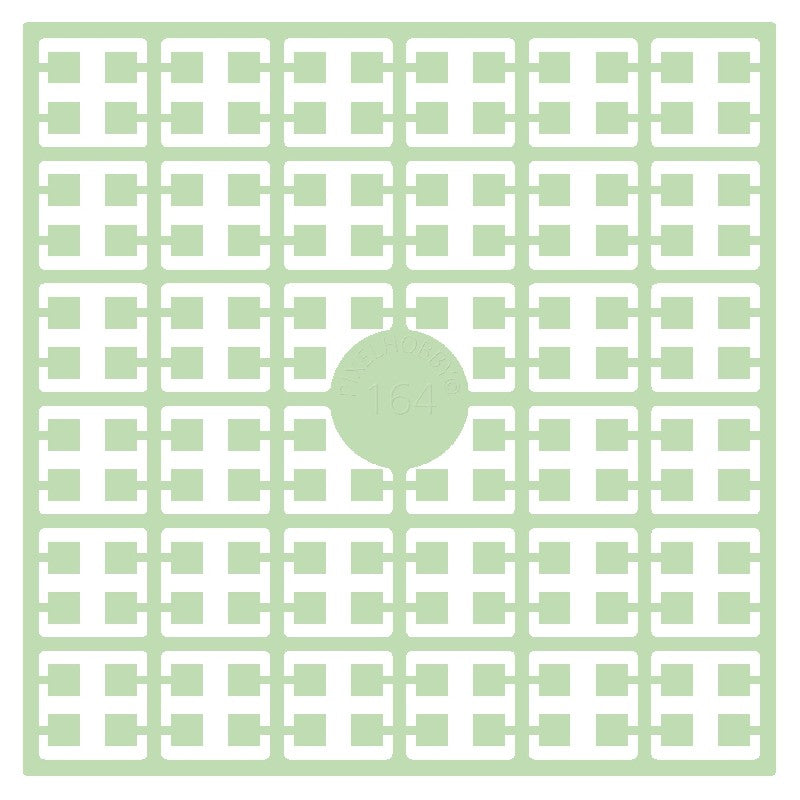 Pixelmatje - pistachegroen heel licht 164