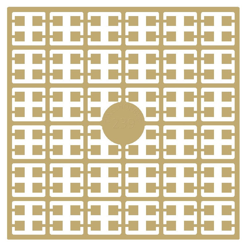 Pixelmatje - zandkleur licht 239