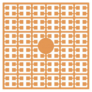 Pixelmatje - oranje licht 252