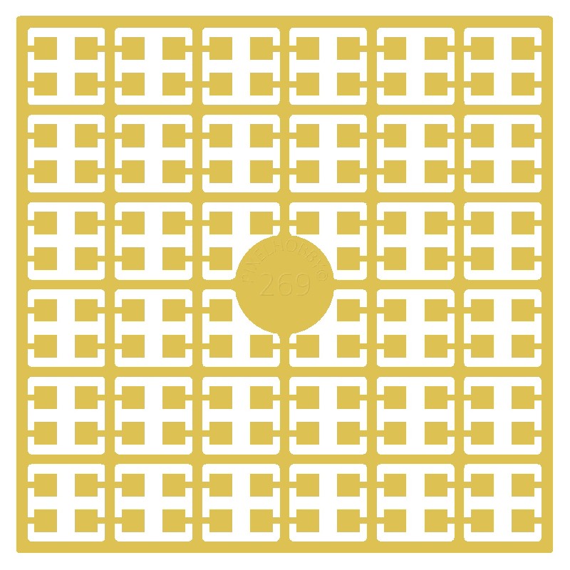 Pixelmatje - bananengeel 269