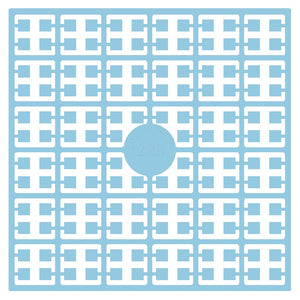 Pixelmatje - vergeetmeniet blauw 288