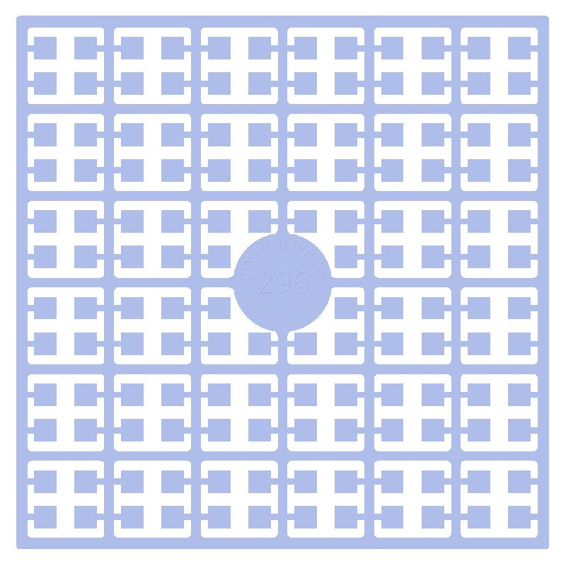 Pixelmatje - korenbloemblauw licht 296