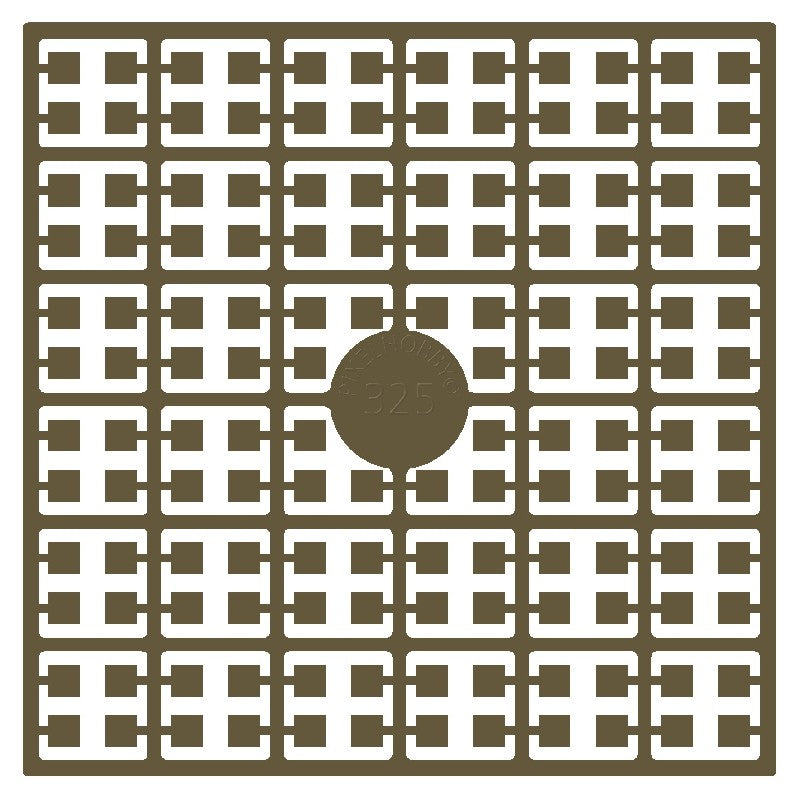 Pixelmatje - haasbruin 325