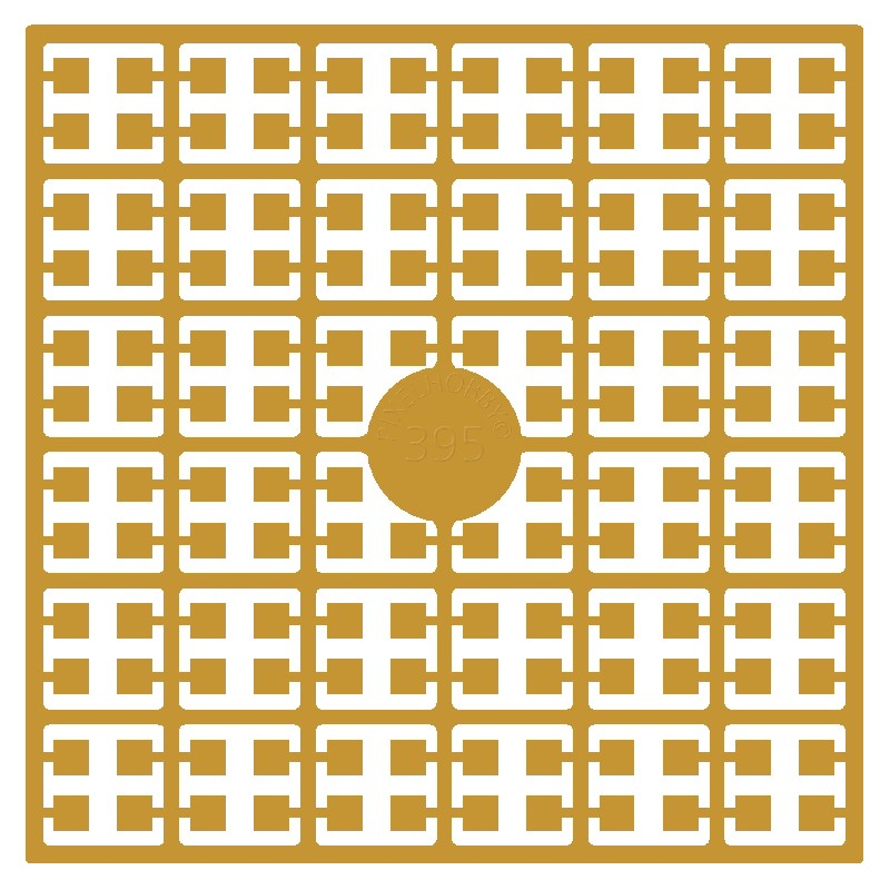 Pixelmatje - beukenbruin 395