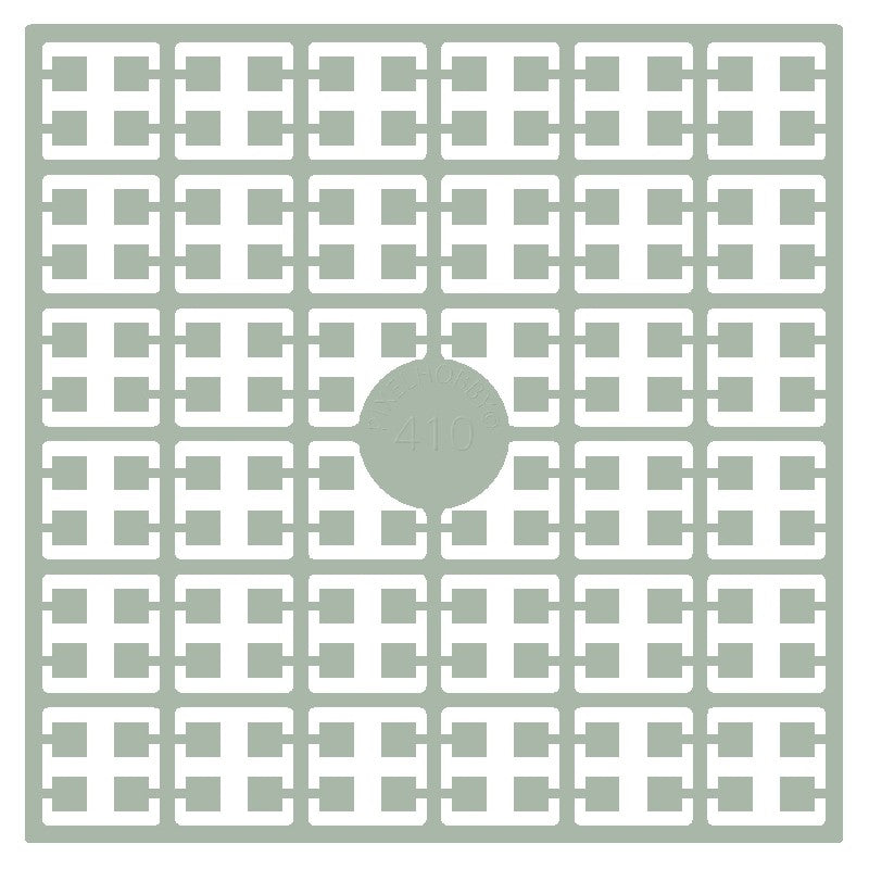 Pixelmatje - platinumgrijs 410