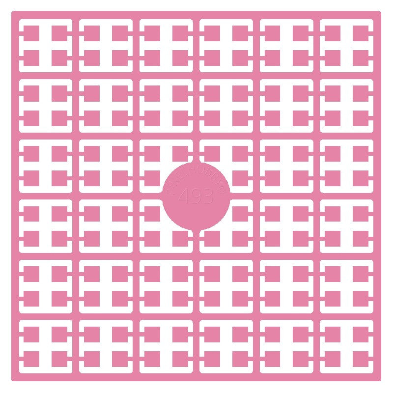 Pixelmatje - cyclaamroze licht 493