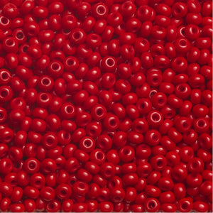 Rocailles - 9/0 - rood