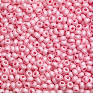 Rocailles - 6/0 - roze