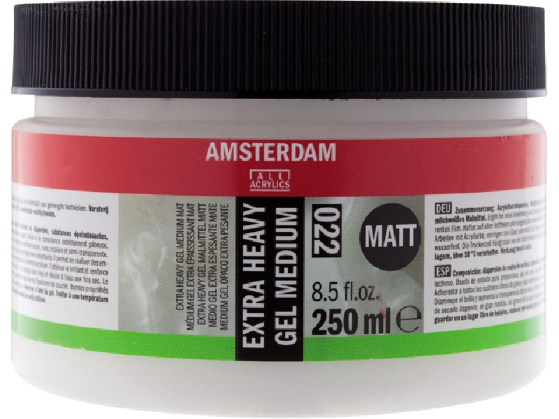 Amsterdam gel medium - 250 ml - extra heavy - mat