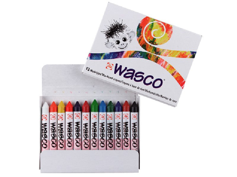 Wasco vetkrijt set - 12 stuks
