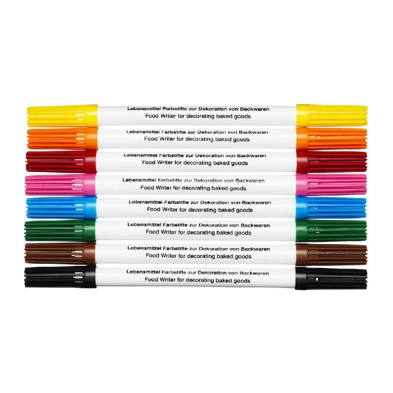 Levensmiddelenstiften set van 8