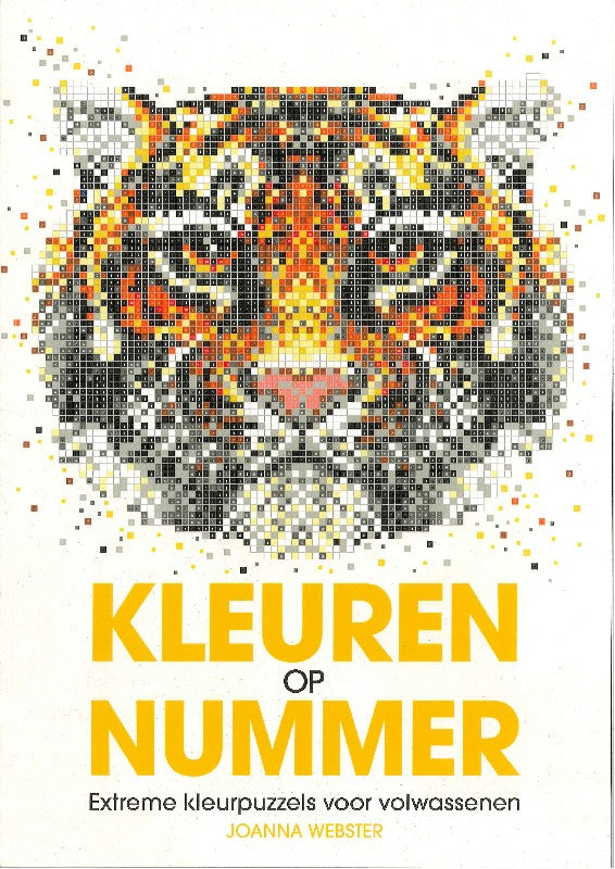Kleurboek - Kleuren op nummer - deel 1