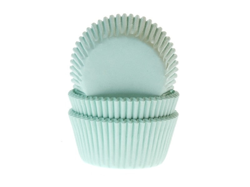 House of Marie - baking cups - mint groen