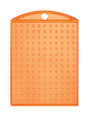 Pixelhobby medaillon - transparant oranje