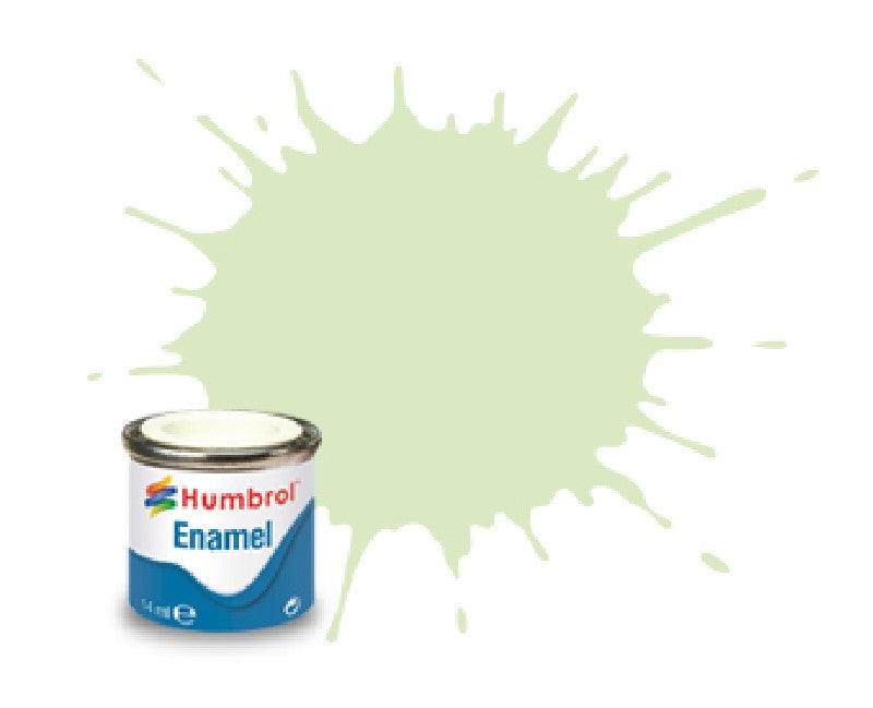 Humbrol 90 enamel - 14 ml licht groen mat
