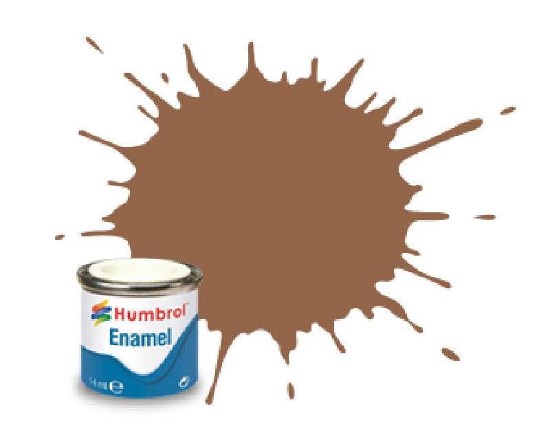 Humbrol 110 enamel - 14 ml lichtbruin mat