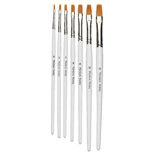 Panduro penselen set - plat - 7 stuks