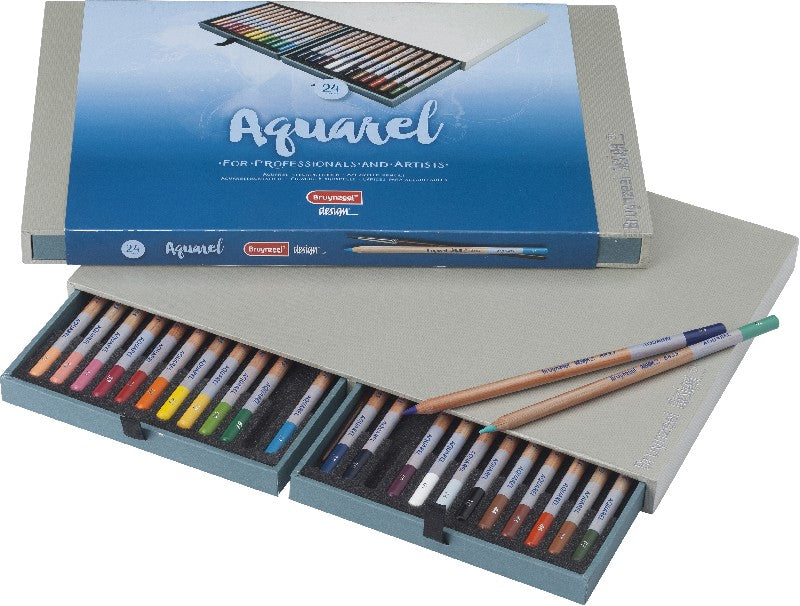 Bruynzeel Design - aquarelpotloden - 24 stuks