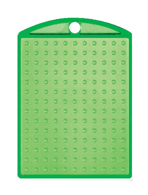 Pixelhobby medaillon - transparant groen