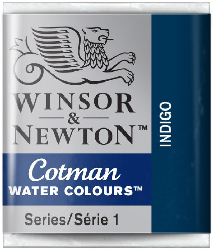 W&N Cotman Watercolours - half napje - indigo