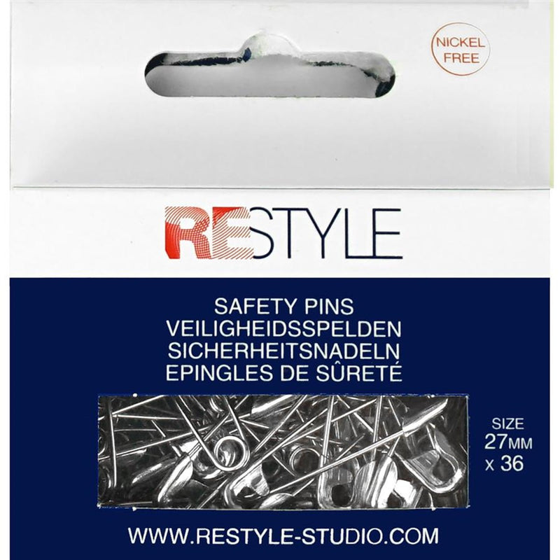 ReStyle veiligheidsspelden - 36 stuks - 27 mm