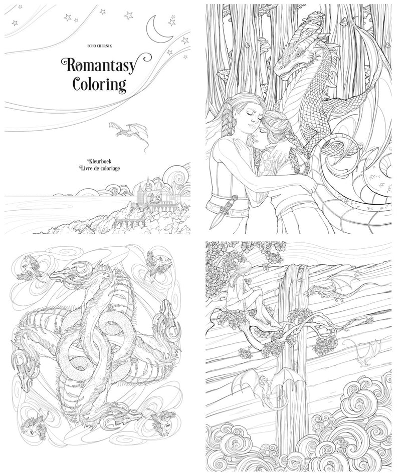 Kleurboek - Romantasy Coloring