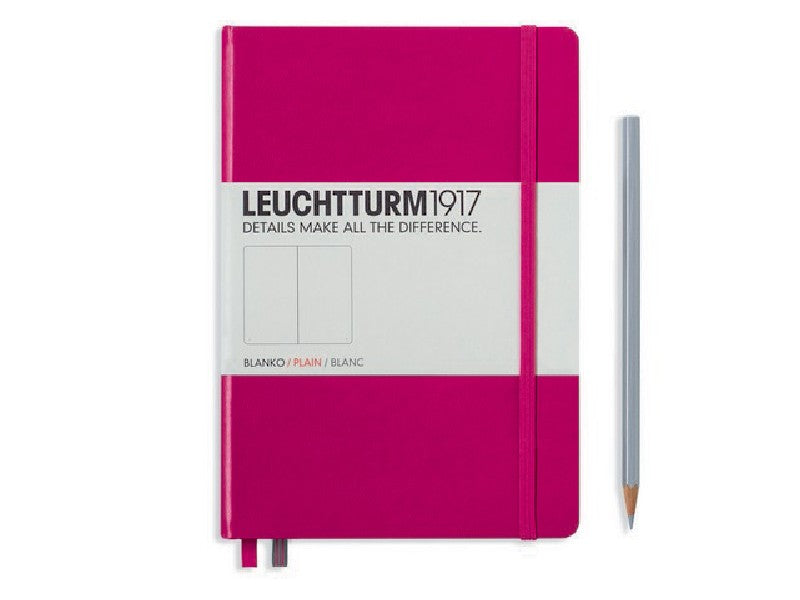 LEUCHTTURM1917 - notebook A5 - blanco - fuchsia