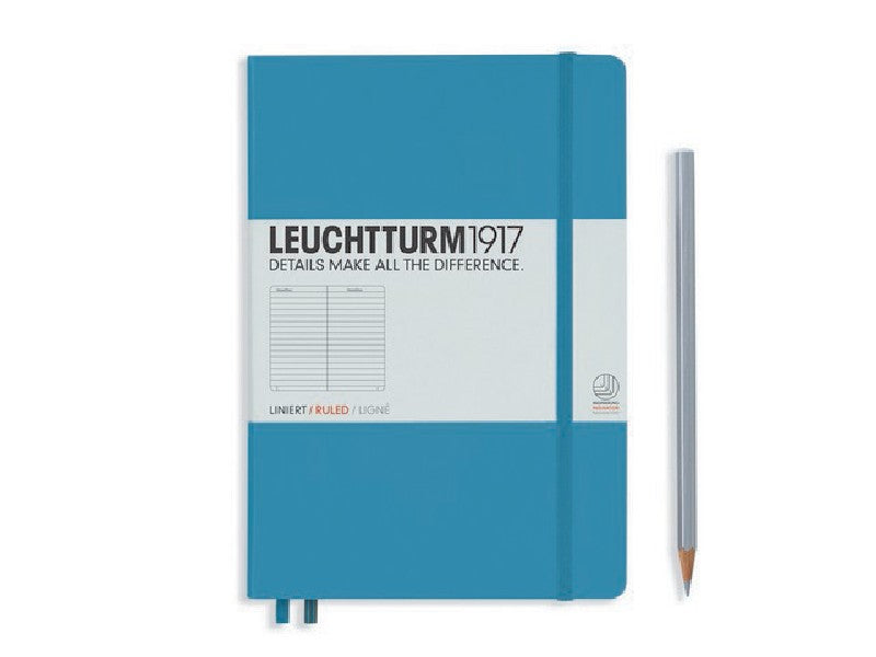 LEUCHTTURM1917 - notebook A5 - lijntjes - lichtblauw
