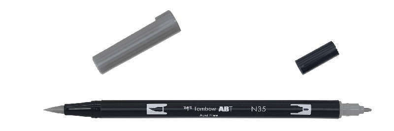 Tombow ABT Dual Brush Pen - N35 cool grey