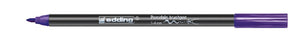edding 4200 porcelain brushpen - 1 tot 4 mm - paars