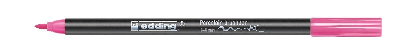 edding 4200 porcelain brushpen - 1 tot 4 mm - roze