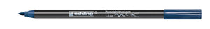edding 4200 porcelain brushpen - 1 tot 4 mm - staalblauw
