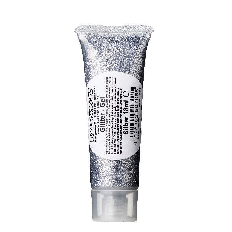 Glitter make-up- Zilver
