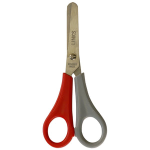 Knutsel-/schoolschaar afgeronde punt linkshandig - 13 cm