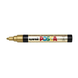 POSCA acrylmarker - medium PC-5M - 1,8-2,5 mm - goud