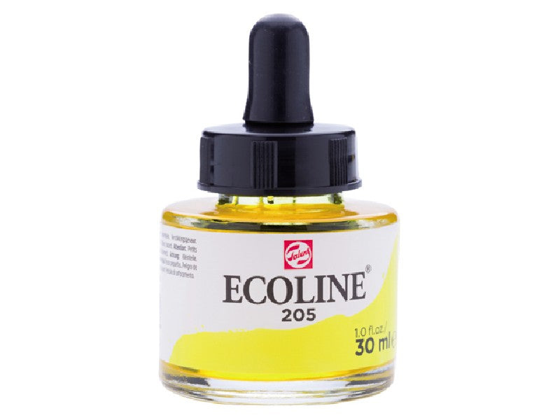 Ecoline inkt - 30 ml - citroengeel 205