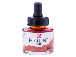 Ecoline inkt - 30 ml - sienna gebrand 411