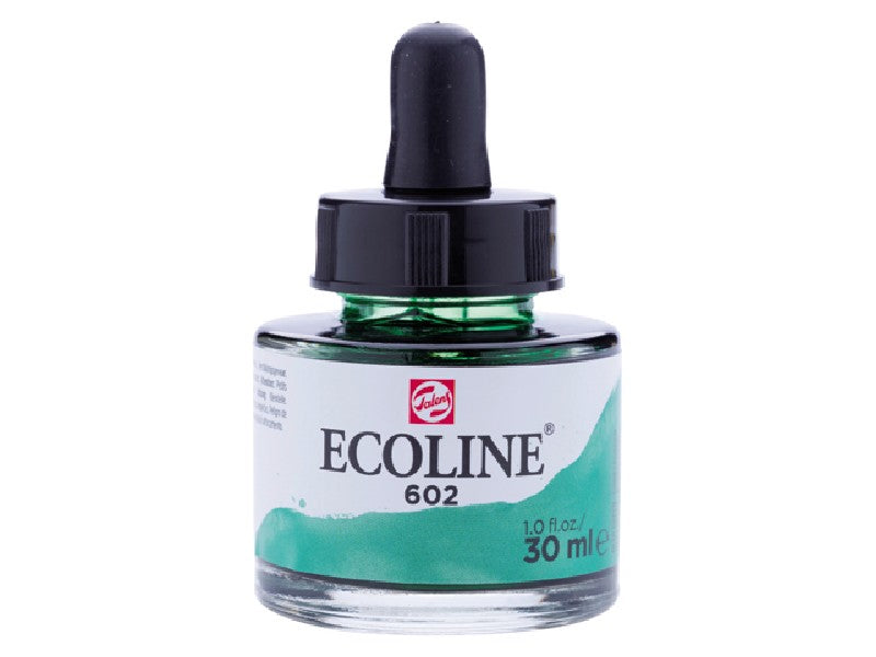 Ecoline inkt - 30 ml - donkergroen 602