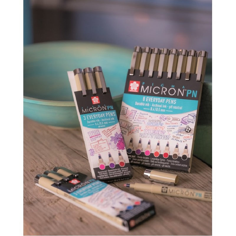 Pigma micron PN pen crafts set 3 stuks