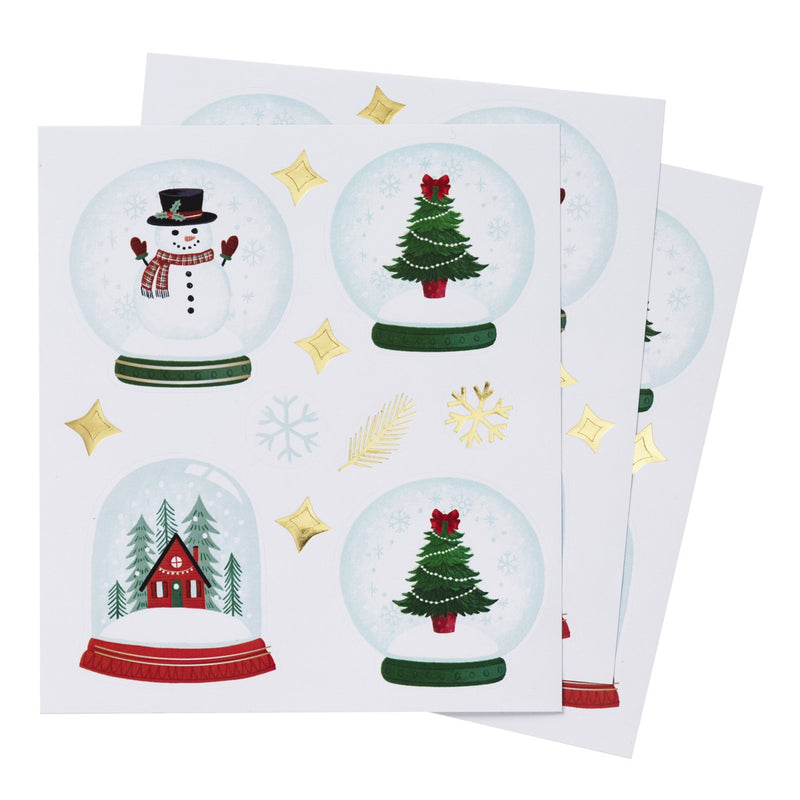 Stickers - sneeuwbol